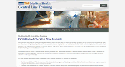 Desktop Screenshot of medstarcvltraining.org